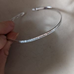 🎄 NEW 🎄 Bad decisions make better stories bracelet 🎄